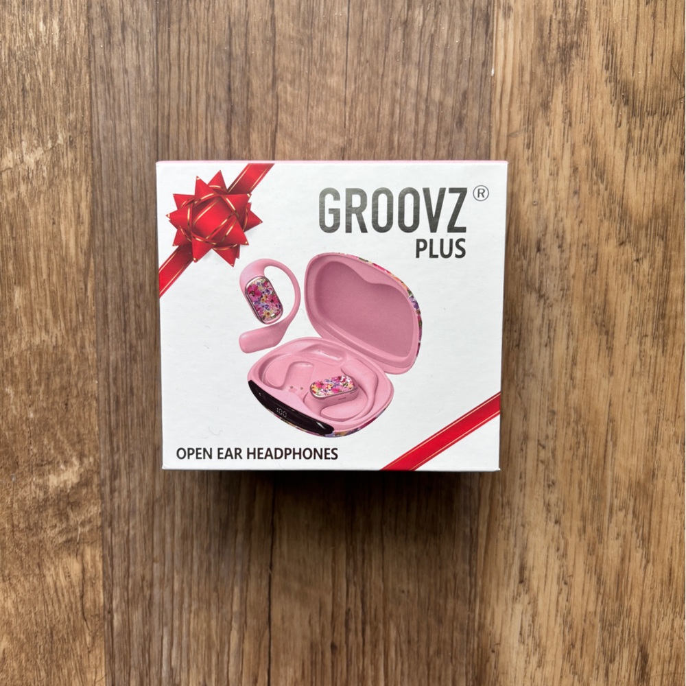 Groovez Plus Pink Wireless Earbuds